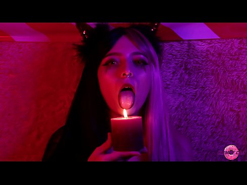 ❤️ মুখ পূর্ণতা সহ সেক্সি Succubus থেকে উত্সাহী Blowjob যৌনতা ☑